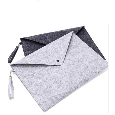La manica grigia dell'imballaggio 33.5cmx24cm dell'OEM ha ritenuto Tote Bag