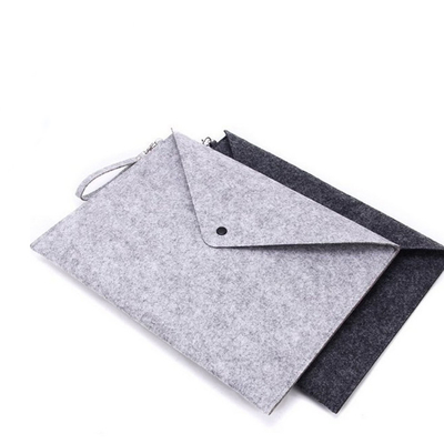 La manica grigia dell'imballaggio 33.5cmx24cm dell'OEM ha ritenuto Tote Bag