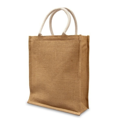 Sacchetto della spesa della iuta dell'OEM Tote Women Beach 45x15x33cm