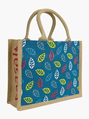 Sacchetto della spesa della iuta dell'OEM Tote Women Beach 45x15x33cm