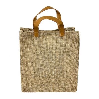 L'unità di elaborazione del totalizzatore di viaggio del regalo ha trattato la borsa di drogheria della tela da imballaggio di 20cm