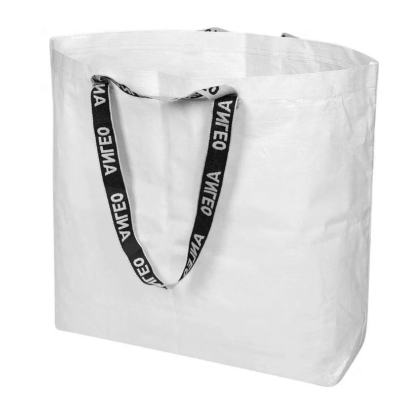 Borsa libera dell'azo 100gsm RPET dei supermercati 30cm dell'OEM di colore pieno